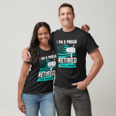 郵便局員退職した愛メールマン退職 Tシャツ (ユニセックス)