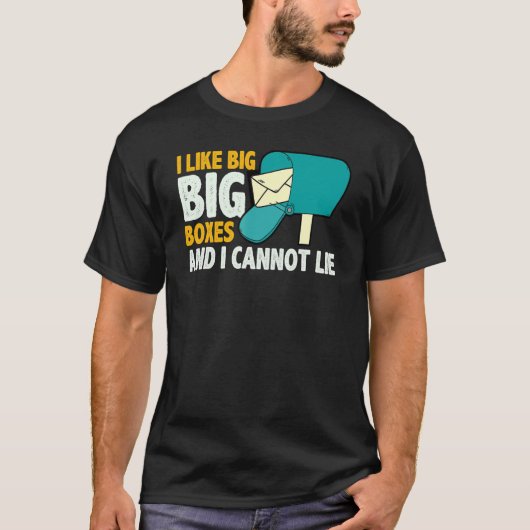 郵便局員退職した郵便配達員 Tシャツ (正面)