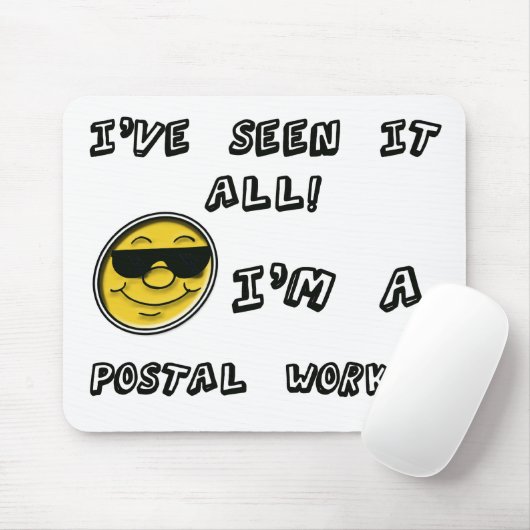 郵便局員 マウスパッド (マウス)