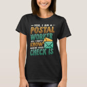 郵便局員 Tシャツ (正面)