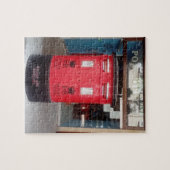 郵便局王室のからの赤王室のい文字箱 ジグソーパズル (横)