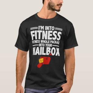 郵便局私はフィットネス全体のパッケージメールに入っている Tシャツ