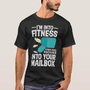 郵便局私はフィットネス全体のパッケージメールに入っている Tシャツ