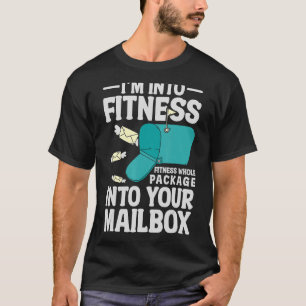 郵便局私はフィットネス全体のパッケージメールに入っている Tシャツ