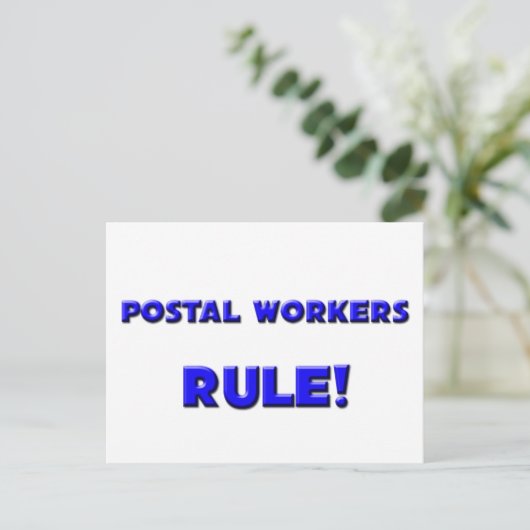 郵便局規則！ ポストカード (スタンド正面)