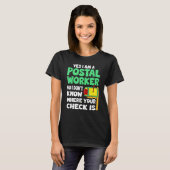 郵便局郵便人郵便配達人郵便局郵便局2 Tシャツ (正面フル)
