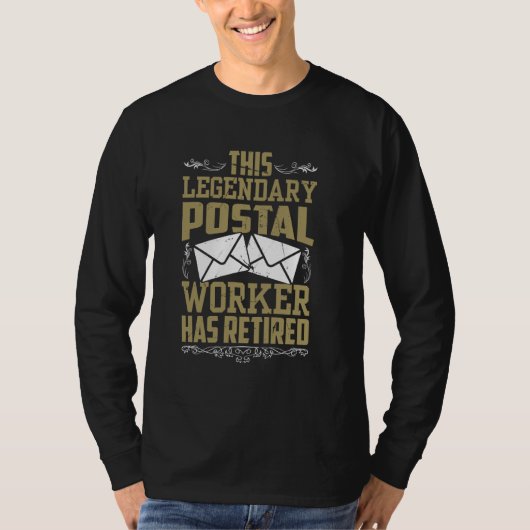 郵便局郵便局米国郵便サービス8 Tシャツ (正面)