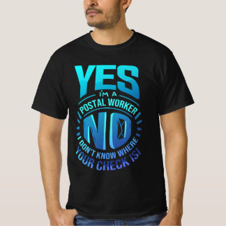 郵便局配達員 Tシャツ