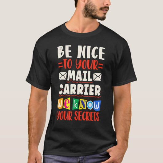 郵便局配達郵便箱 Tシャツ (正面)