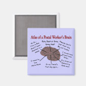 郵便局頭脳図 マグネット (正面/裏面)