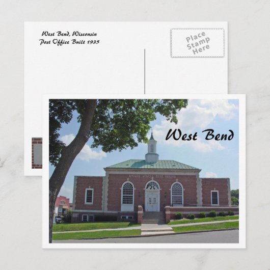 郵便局 ポストカード (正面/裏面)