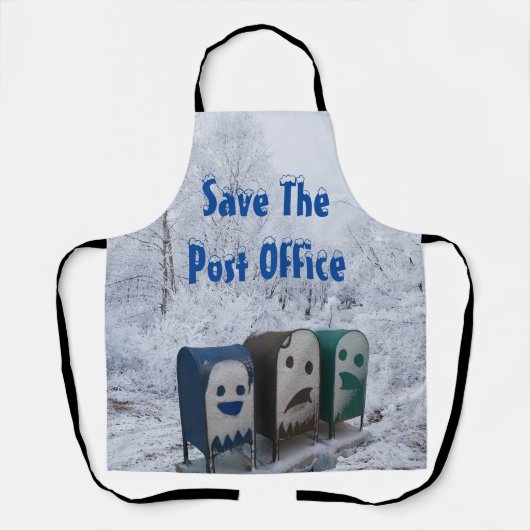 郵便救局 エプロン (正面)