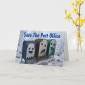 郵便救局 カード (黄色い花)