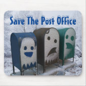 郵便救局 マウスパッド (正面)