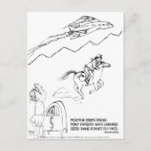 郵便料金引き上げ俳句 ポストカード (正面)