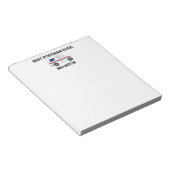 郵便最高の付き郵便付き郵便配達人 ノートパッド (アングル)