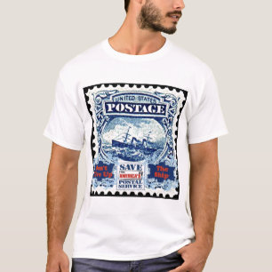 郵便業務をあきらめません船を救って下さい Tシャツ