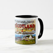 郵便汽船のグラスゴーの王室のなヴィンテージ マグカップ (正面右)