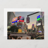 郵便渋谷時雄 ポストカード (正面/裏面)