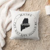 郵便番号州枕 クッション (ブランケット)