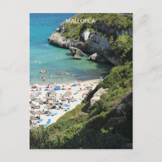 郵便縦カラスデマロルカ ポストカード (正面)