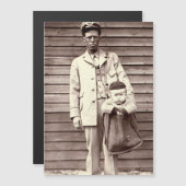 郵便袋のベビー付き郵便局員 (正面/裏面)