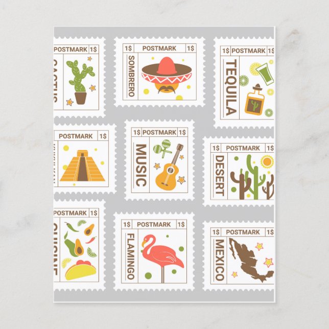 郵便記号セット (正面)