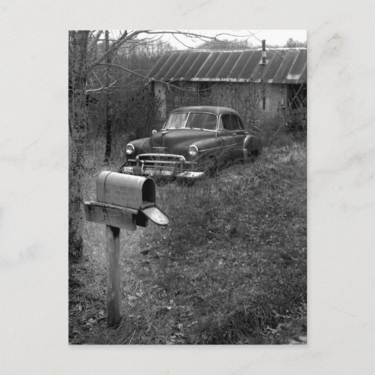 郵便車 ポストカード (正面)