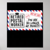 郵便退職した員の郵便配達人お前はもう俺じゃない ポスター (正面)