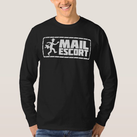 郵便運送業者レトロヴィンテージ郵便作業者引用文1 Tシャツ (正面)