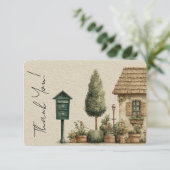 郵便配送業者のメールボックスサンキューカード サンキューカード (スタンド正面)