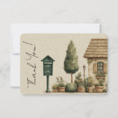 郵便配送業者のメールボックスサンキューカード サンキューカード (正面)