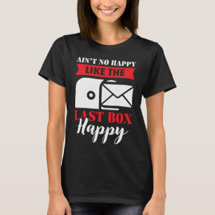 郵便配送業者の郵便配達人 Tシャツ