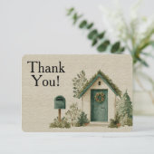 郵便配送業者ホリデーメールボックスサンキューカード サンキューカード (スタンド正面)