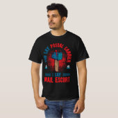 郵便配送業者メールボックス郵便配達人 Tシャツ (正面フル)