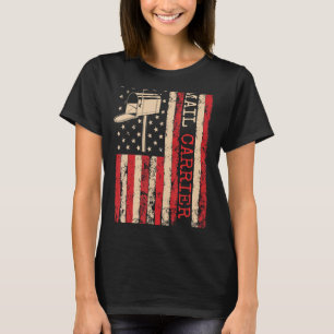 郵便配送業者愛国郵便局郵便ポスト Tシャツ