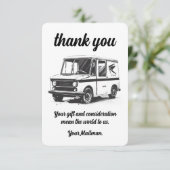 郵便配送業者 サンキューカード (スタンド正面)