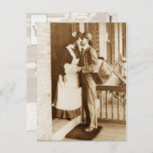 郵便配達のキス ポストカード (正面/裏面)