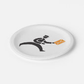 郵便配達アイコンの紙プレート ペーパープレート (アングル)