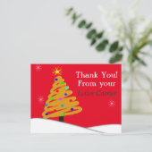 郵便配達人ありがとうポストカード ポストカード (スタンド正面)