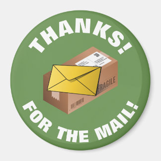 郵便配達人への贈り物 |丸磁石 マグネット