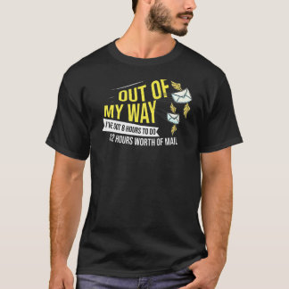 郵便配達人米国郵便人労働保険料 Tシャツ