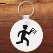 郵便配達人 キーホルダー (正面)