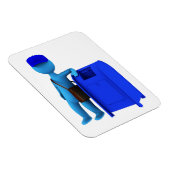 郵便配達人 マグネット (右側)