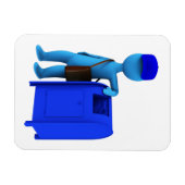 郵便配達人 マグネット (横)