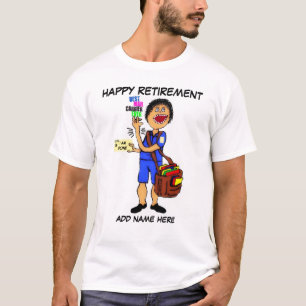 郵便配達員の退職 Tシャツ