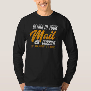 郵便配達員の郵便局員_4 Tシャツ