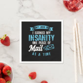 郵便配達員ポストマン郵便局仕事ギフト スタンダードカクテルナプキン (インサイチュ)