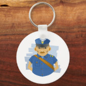 郵便配達員 キーホルダー (正面)