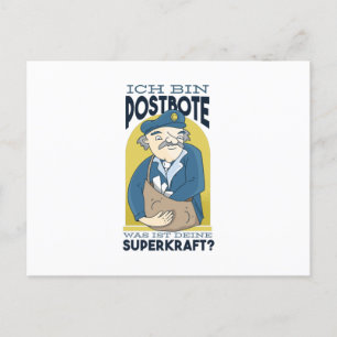 郵便配達員 ポストカード